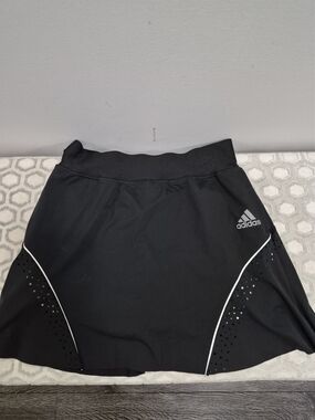Adidas Black Women's Skort and Sleeveless Tank Top Set